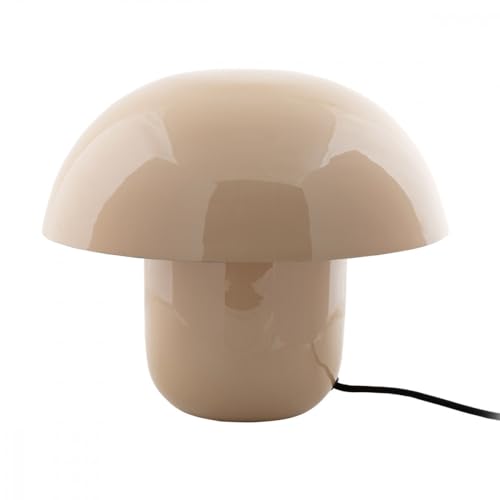 Leitmotiv [DL] Table lamp Fat Mushroom enamel soft brown - von Leitmotiv