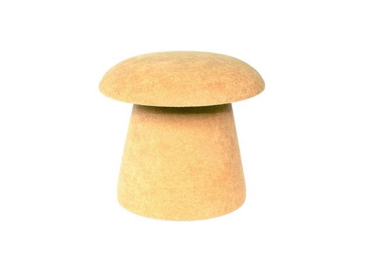 Leitmotiv HOCKER, Gelb, 1-Sitzer, Rund, 39.5x37x39.5 cm, CE, Wohnzimmer, Hocker, Sitzhocker von Leitmotiv