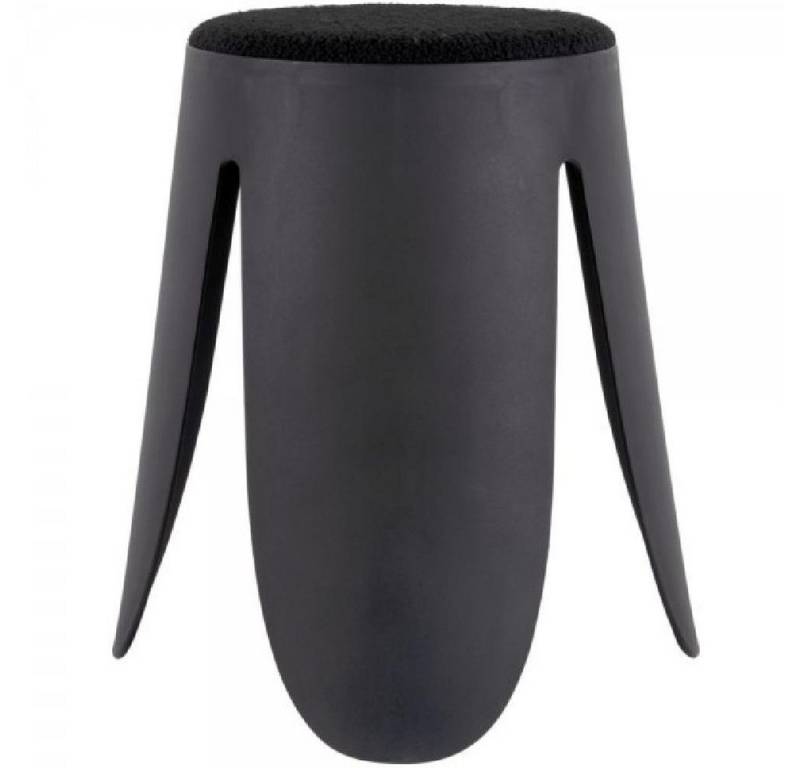 Leitmotiv Hocker Hocker Savor PP Black von Leitmotiv