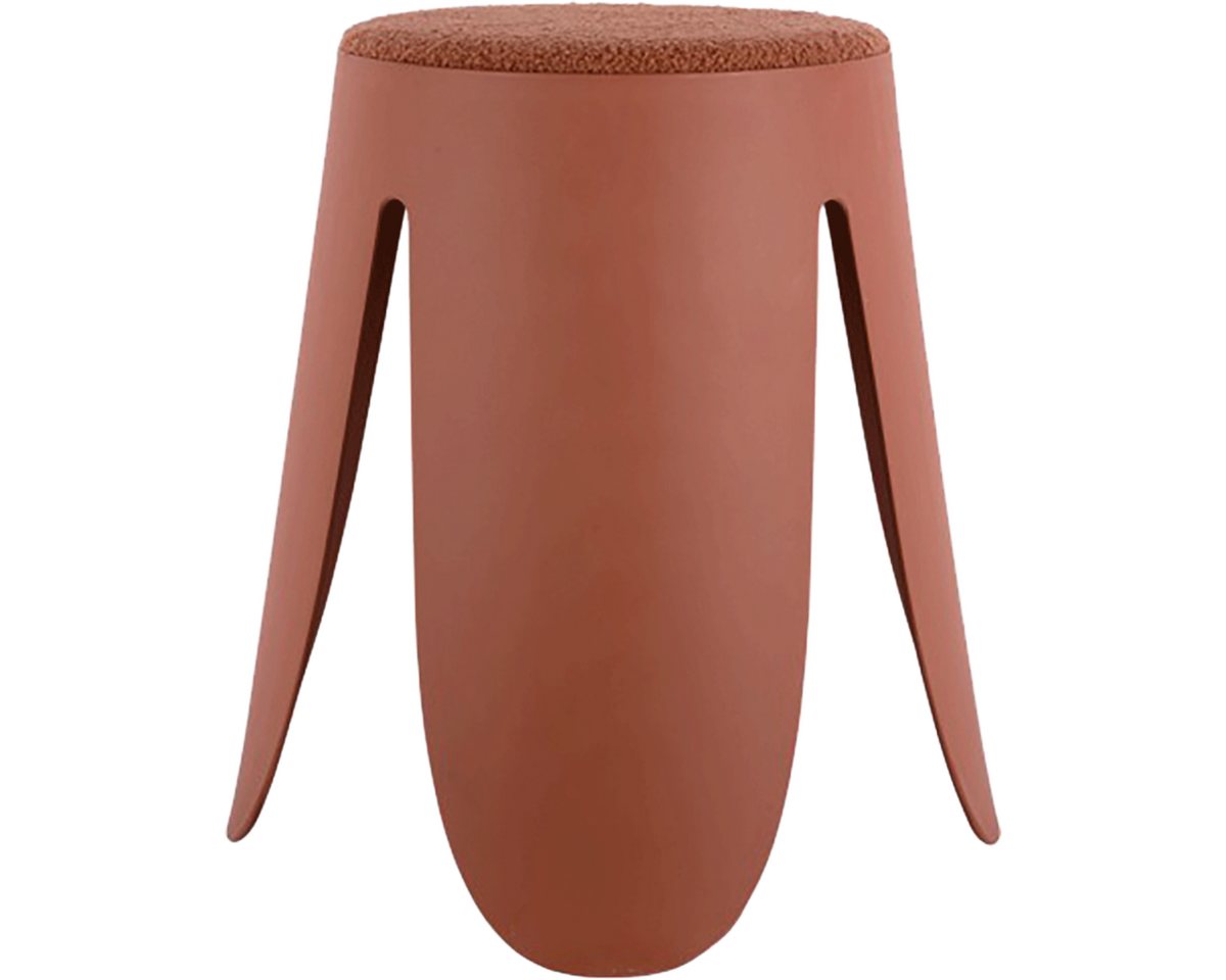 Leitmotiv Hocker Leitmotiv [DL] Stool Savor PP burned orange - von Leitmotiv