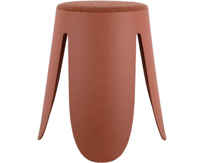 Leitmotiv Hocker Leitmotiv [DL] Stool Savor PP burned orange - von Leitmotiv
