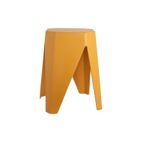 Leitmotiv Hocker Cherish - Leuchtendes Gelb - 29x29x47cm - Rund - Polypropylen - Küchenhocker - Barstühle - Hocker für Esszimmer - Küche - Theke - Bar Leitmotiv Hocker Cherish - Leuchtendes Gelb - 29x29x47cm - Rund - Polypropylen - Küchenhocker - Barstühle - Hocker für Esszimmer - Küche - Theke - Bar von Leitmotiv