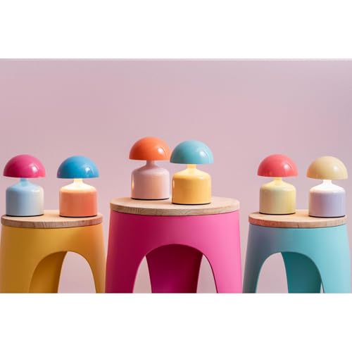 Leitmotiv Hocker Double Funky - Leuchtendes Rosa - Ø24cm - Rund - Eisen - Küchenhocker - Barstühle - Hocker für Esszimmer - Küche - Theke - Bar Leitmotiv Hocker Double Funky - Leuchtendes Rosa - Ø24cm - Rund - Eisen - Küchenhocker - Barstühle - Hocker für Esszimmer - Küche - Theke - Bar von Leitmotiv