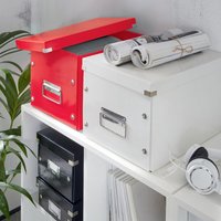 LEITZ Aufbewahrungsbox Click & Store 30,0 l - 32,0 x 36,0 x 31,0 cm rot von Leitz