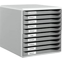 LEITZ Schubladenbox Formular-Set dunkelgrau 52810089, DIN A4 mit 10 Schubladen LEITZ Schubladenbox Formular-Set dunkelgrau 52810089, DIN A4 mit 10 Schubladen von Leitz