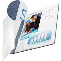 LEITZ Buchbindemappen blau Softcover für 15 - 35 Blatt DIN A4, 10 St. von Leitz