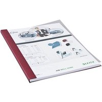 LEITZ Buchbindemappen rot Softcover für 36 - 70 Blatt DIN A4, 10 St. von Leitz