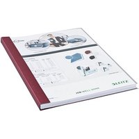 LEITZ Buchbindemappen rot Softcover für 71 - 105 Blatt DIN A4, 10 St. von Leitz