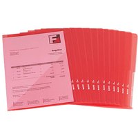 100 LEITZ Sichthüllen Premium 4100 DIN A4 rot glatt 0,15 mm 100 LEITZ Sichthüllen Premium 4100 DIN A4 rot glatt 0,15 mm von Leitz