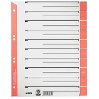 AKTION: LEITZ Trennblätter 1652 DIN A4 1-0 rot, 230 g/qm, 25 St. mit Prämie nach Registrierung AKTION: LEITZ Trennblätter 1652 DIN A4 1-0 rot, 230 g/qm, 25 St. mit Prämie nach Registrierung von Leitz
