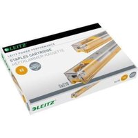 Heftklammerkassette K8 Blockheftgerät 5551 5550 26/8 40 Bl. (80 g/m²) gelb 5 x 210 St./Pack. von Leitz