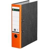 LEITZ 1080 Ordner orange marmoriert Karton 8,0 cm DIN A4 von Leitz