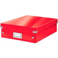 LEITZ Click & Store Aufbewahrungsbox 900 Blatt rot 28,0 x 37,0 x 10,0 cm von Leitz