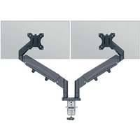 LEITZ Monitor-Halterung Dual Metall dunkelgrau von Leitz