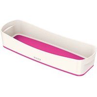 LEITZ MyBox Aufbewahrungsbox 0,6 l perlweiß/pink 30,7 x 10,5 x 5,5 cm von Leitz