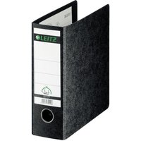 LEITZ Ordner Rückenbreite 7.8 cm DIN A5 hoch Karton schwarz marmoriert von Leitz