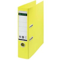 LEITZ Ordner Rückenbreite 8 cm DIN A4 Karton gelb von Leitz