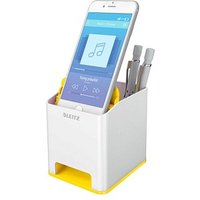 AKTION: LEITZ Stiftehalter WOW Duo Colour perlweiß/gelb Polystyrol 2 Fächer 9,0 x 10,1 x 10,0 cm mit Prämie nach Registrierung AKTION: LEITZ Stiftehalter WOW Duo Colour perlweiß/gelb Polystyrol 2 Fächer 9,0 x 10,1 x 10,0 cm mit Prämie nach Registrierung von Leitz