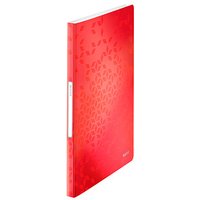 AKTION: LEITZ WOW Sichtbuch DIN A4, 40 Hüllen rot, 1 St. mit Prämie nach Registrierung von Leitz