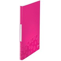 LEITZ WOW Sichtbuch DIN A4, 40 Hüllen pink-metallic von Leitz