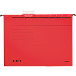 Leitz ALPHA Hängemappen 1985 DIN A4 V-Base 15 mm 275 g/m² Rot 100% Recycelter Pendarec-Karton 5 Stück Leitz ALPHA Hängemappen 1985 DIN A4 V-Base 15 mm 275 g/m² Rot 100% Recycelter Pendarec-Karton 5 Stück von Leitz