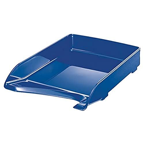 Leitz Briefkorb, A4, Blau, Elegant, 52200035 von Leitz