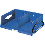 Leitz Briefkorb 52300035 Kunststoff Blau 40,5 x 30 x 12,5 cm von Leitz