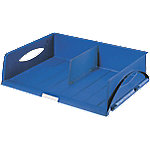 Leitz Briefkorb "Jumbo" Kunststoff Blau 49 x 38,5 x 12,5 cm von Leitz