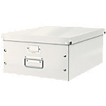 Leitz Click & Store WOW Aufbewahrungsbox DIN A3 Laminierte Hartpappe Weiß 48,2 x 36,9 x 20 cm von Leitz