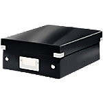 Leitz Click & Store WOW Klein Organisationsbox Laminierte Hartpappe Schwarz 22 x 28,2 x 10 cm von Leitz