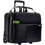 Leitz Laptoptrolley Smart Traveller 15 " Polyester, Metall, Echtleder Schwarz 41 x 13 x 31 cm von Leitz