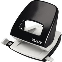 Locher NeXXt 5008 8cm 30 Bl. (80 g/m²) mit Anschlagschiene schwarz von Leitz