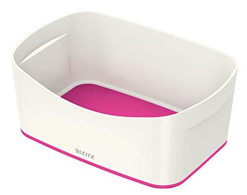 Leitz MyBox, Aufbewahrungsschale, Blickdicht, Weiß/Pink Metallic, Kunststoff, 52574023 Leitz MyBox, Aufbewahrungsschale, Blickdicht, Weiß/Pink Metallic, Kunststoff, 52574023 von Leitz