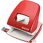 Leitz NeXXt Locher 5008 Metall 2-fach 30 Blatt Rot von Leitz
