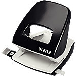 Leitz NeXXt Locher 5008 Metall 2-fach 30 Blatt Schwarz von Leitz