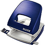 Leitz NeXXt Style Locher 5006 Metall 2-fach 30 Blatt Titan Blau von Leitz