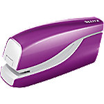 Leitz NeXXt WOW Elektroheftgerät 5566 Halber Streifen 10 Blatt Violett E1 Kunststoff, Metall von Leitz
