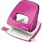 Leitz NeXXt WOW Locher 5008 Metall 2-fach 30 Blatt Pink von Leitz