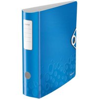 Leitz Ordner 1106 Active WOW DIN A4 Rückenbreite: 82mm Eisblau Metallic 2 Bügel 1106-00-36 Leitz Ordner 1106 Active WOW DIN A4 Rückenbreite: 82mm Eisblau Metallic 2 Bügel 1106-00-36 von Leitz