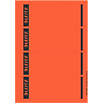 Leitz PC-beschriftbare Selbstklebende Rückenschilder 1685 Für Leitz 1080 Qualitäts-Ordner Rot 62 x 192 mm 100 Stück von Leitz