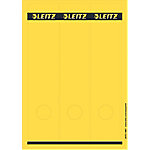 Leitz PC-beschriftbare Selbstklebende Rückenschilder 1687 Lang Für Leitz 1080 Qualitäts-Ordner Gelb 62 x 285 mm 75 Stück von Leitz
