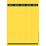 Leitz PC-beschriftbare Selbstklebende Rückenschilder 1688 Lang Für Leitz 1050 Qualitäts-Ordner Gelb 39 x 285 mm 125 Stück von Leitz