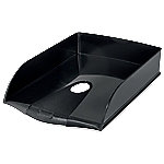 Leitz Recycle Briefablage 5324 DIN A4 CO2 Neutral 98% Recycelter Kunststoff Schwarz 25,5 x 38,5 x 7 cm von Leitz