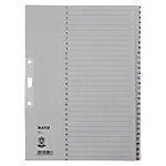 Leitz Register 1231 DIN A4 Überbreite (volle Höhe) Grau 31-teilig 3-fach Papier 1 bis 31 von Leitz