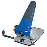 Leitz Registraturlocher 5180 Metall 2-fach Powersave 65 Blatt Blau von Leitz