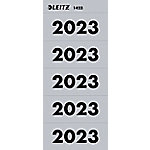 Leitz Selbstklebende Jahresetiketten 2023 Grau 60 x 25,5 mm 100 Stück von Leitz