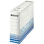 Leitz Solid Archivschachteln 6127 700 Blatt A4 Hellblau Karton 8 x 25,7 x 33 cm 10 Stück von Leitz