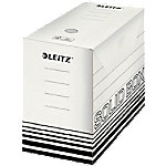 Leitz Solid Archivschachteln 6129 1400 Blatt A4 Weiß Karton 15 x 25,7 x 33 cm 10 Stück von Leitz