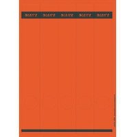 Ordnerrückenetikett schmal/lang 39 x 285 mm (b x h) selbstklebend mit Griffloch rot 125 Etik./Pack. von Leitz