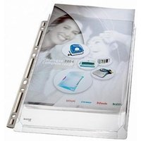 Prospekthülle Maxi din A4 0,17mm oben offen PVC-Weichfolie transparent 3 St./Pack. von Leitz